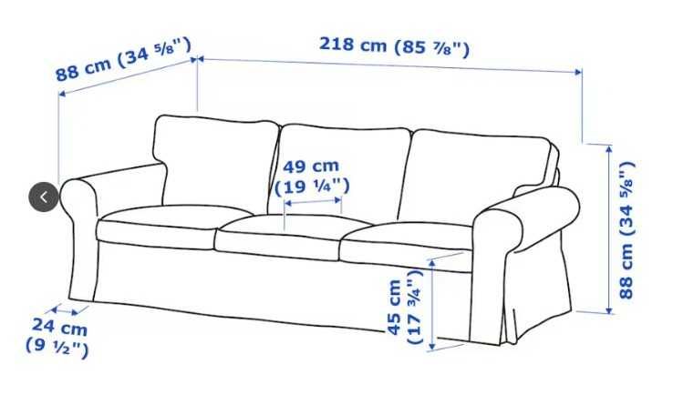 Sofá IKEA como novo!