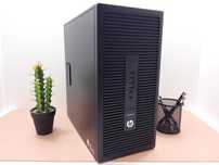 Komputer Do Gier HP 600 G2 i5 16GB 240SSD 500 HDD Win11 GTX 4GB GW FV