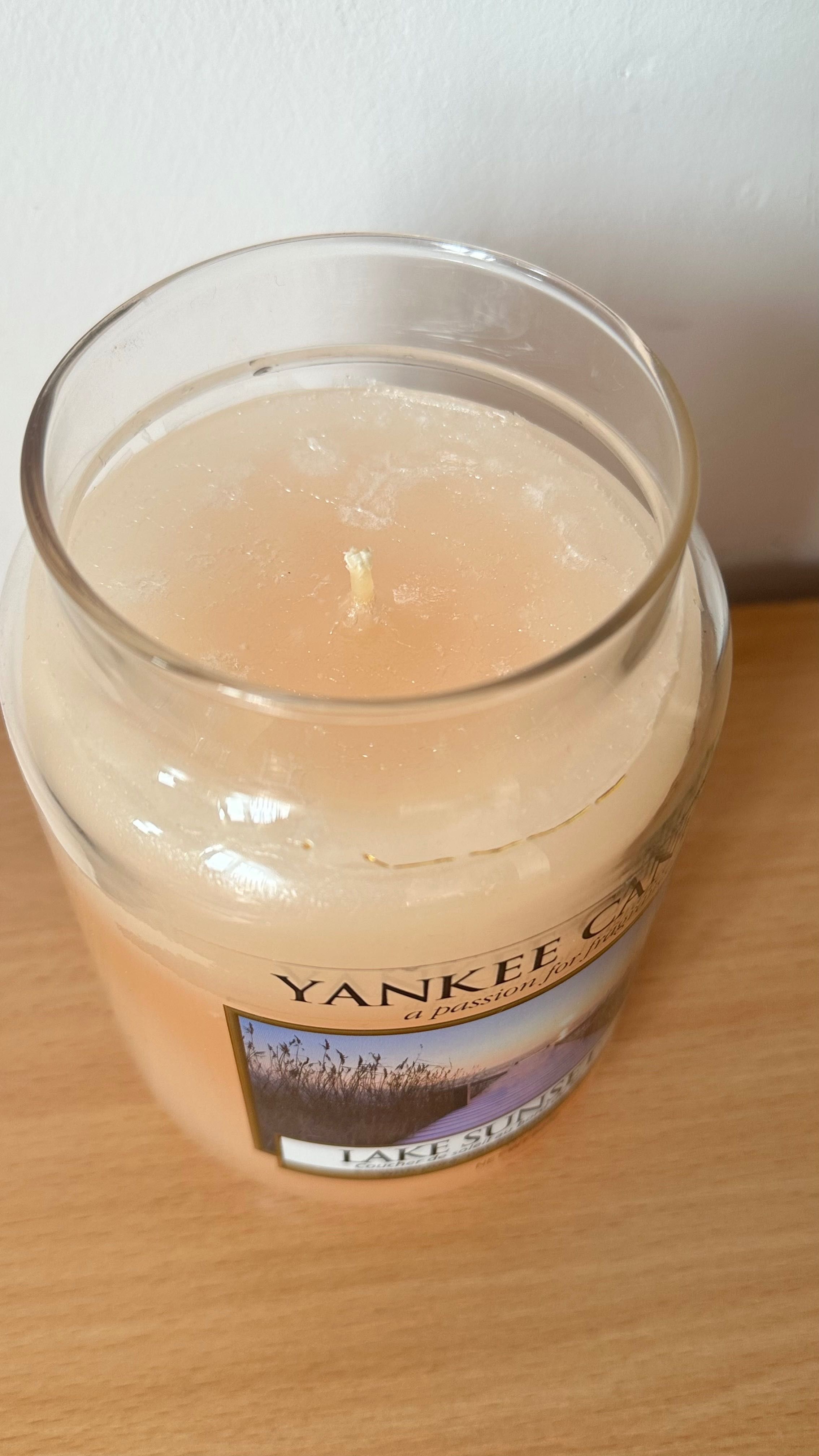 NOWA duża świeca zapachowa Lake Sunset Yankee Candle Unikat 623g