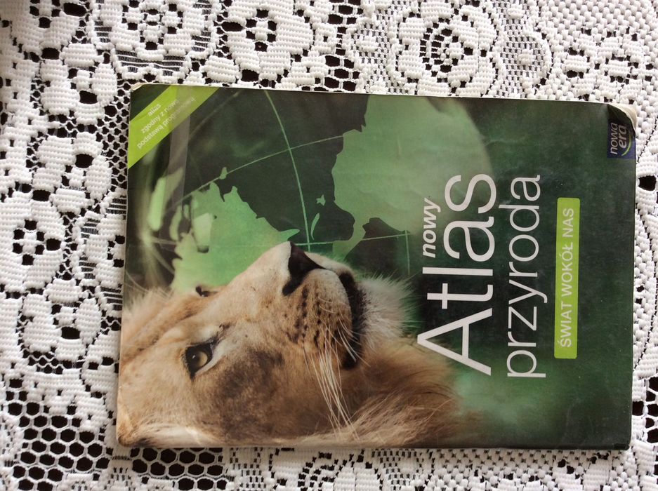 Atlas przyrody, wydawnictwo Nowa era, podrecznik