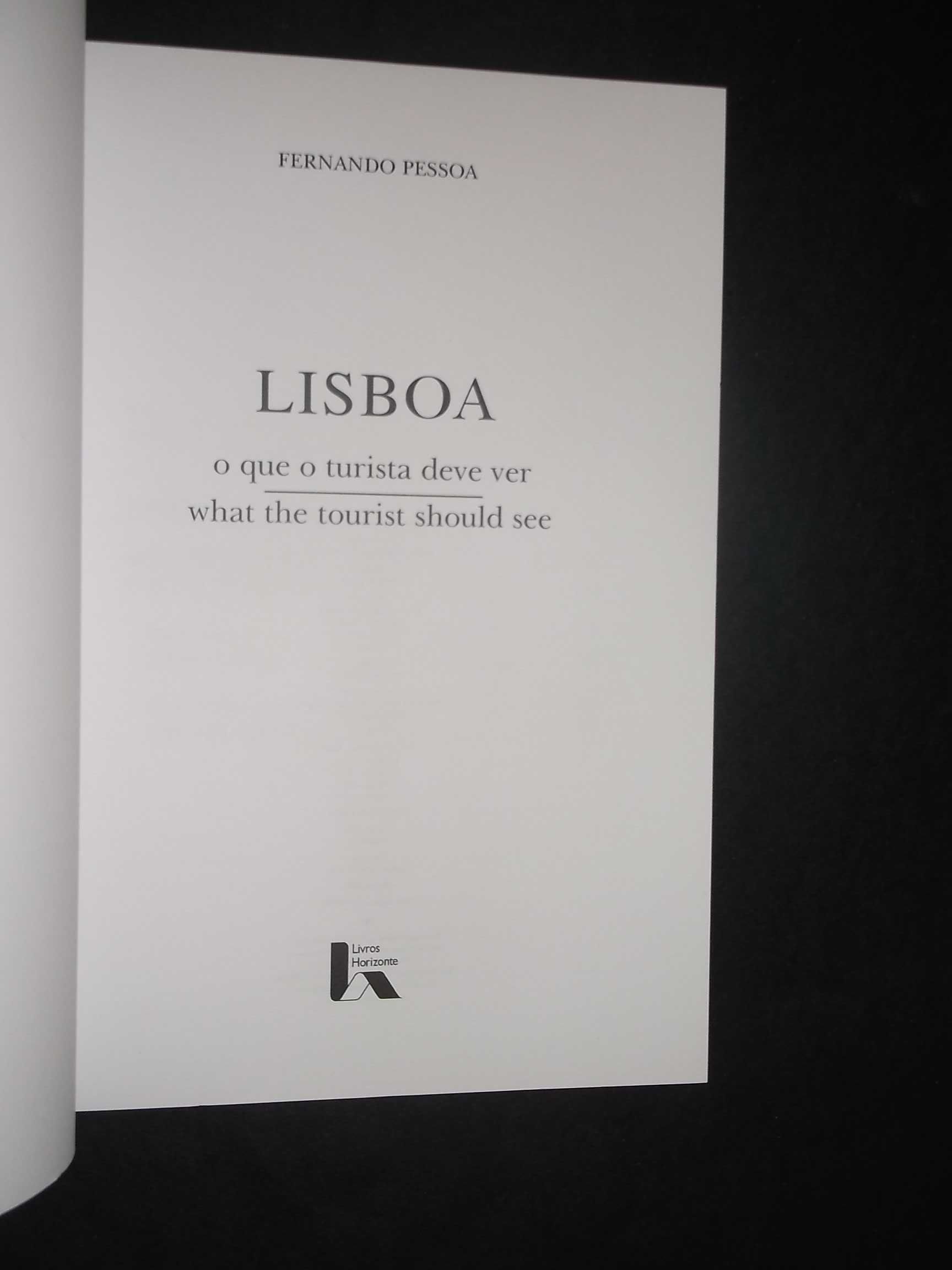 Pessoa (Fernando);Lisboa-O que o Turista deve Ver