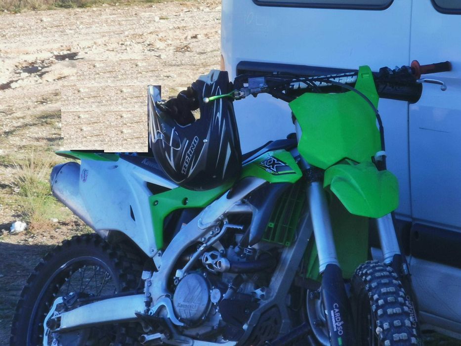 mota Kawazaki kx450f 2018