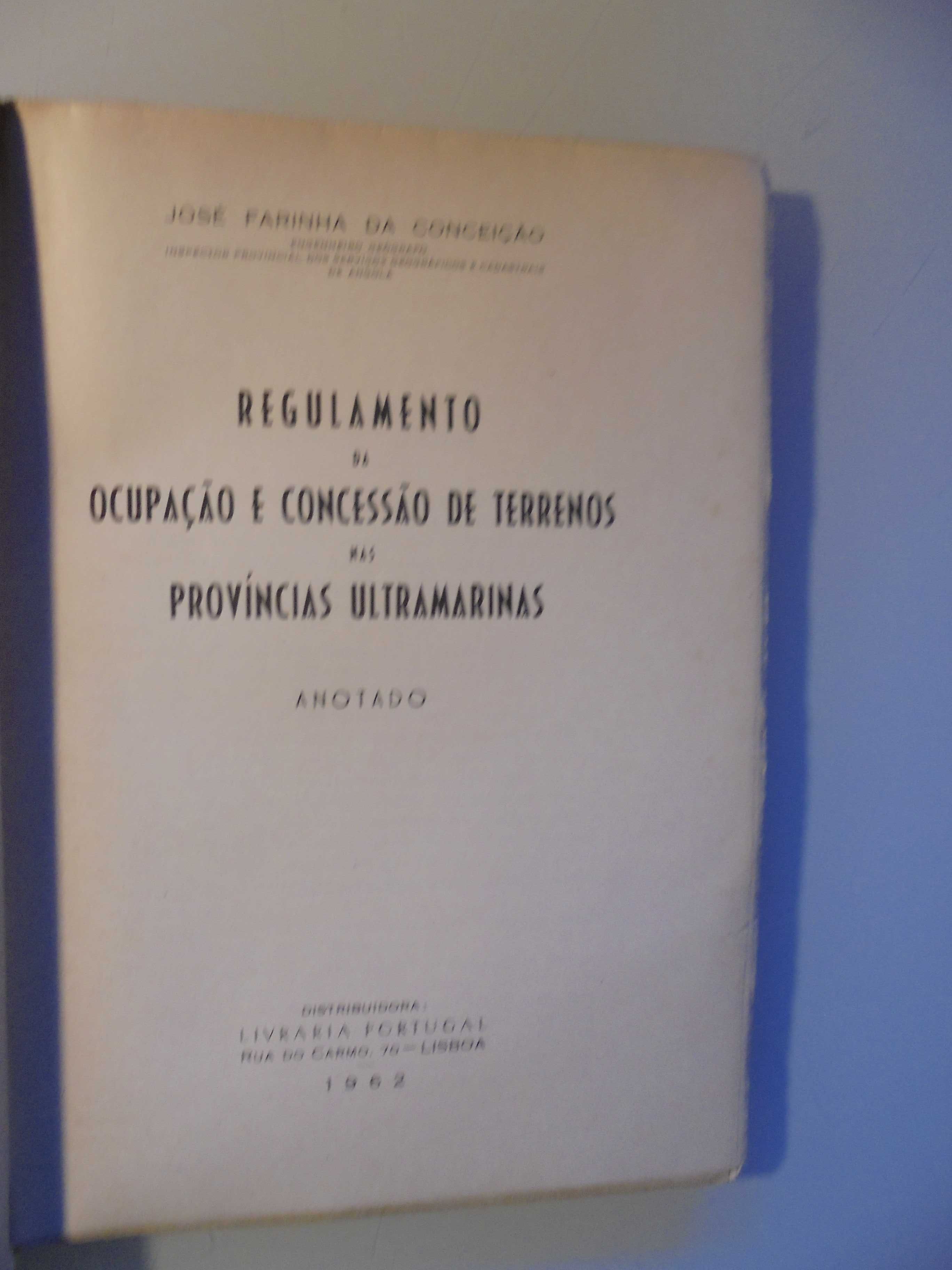 Conceição José Farinha; Concessão de Terrenos  Províncias Ultramarinas