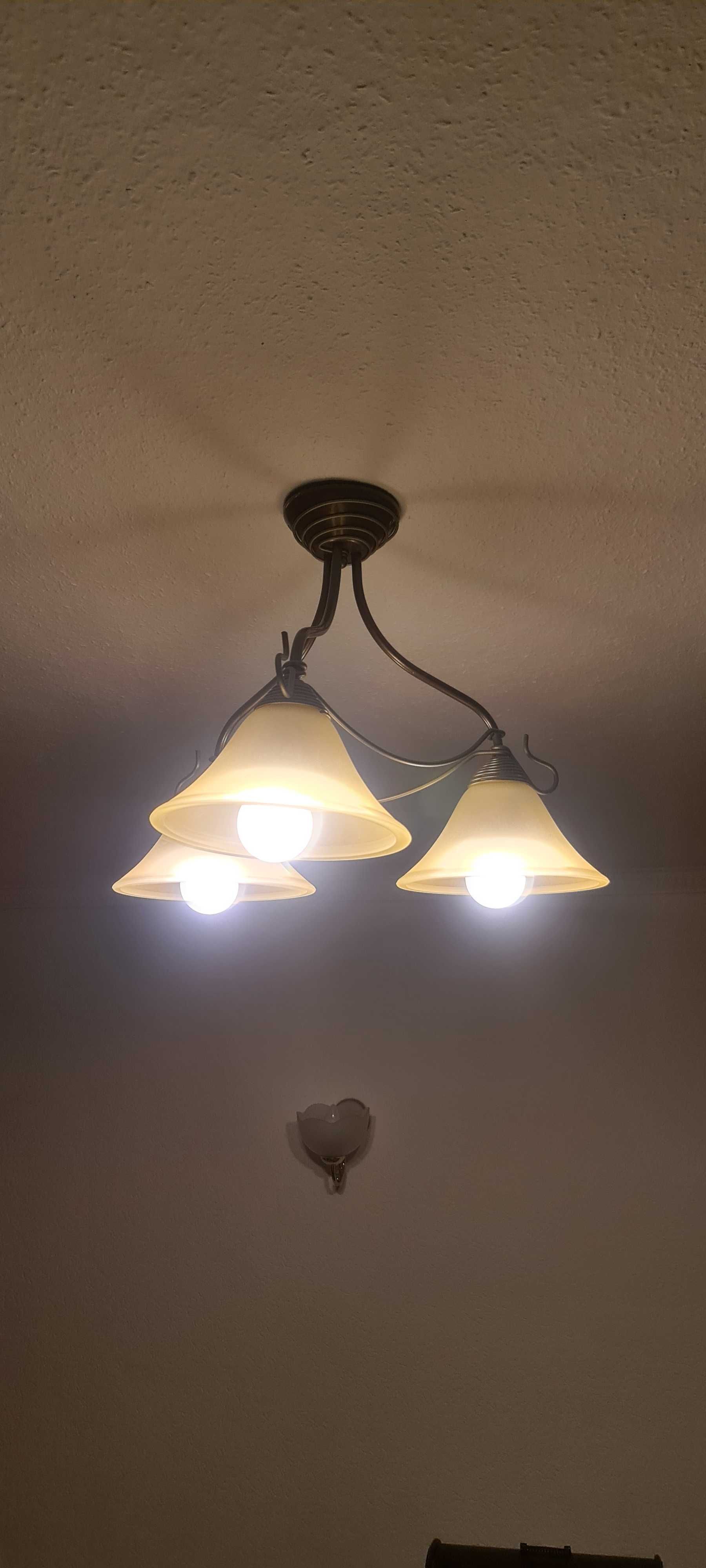 Lampa wisząca - kolor mosiądzu