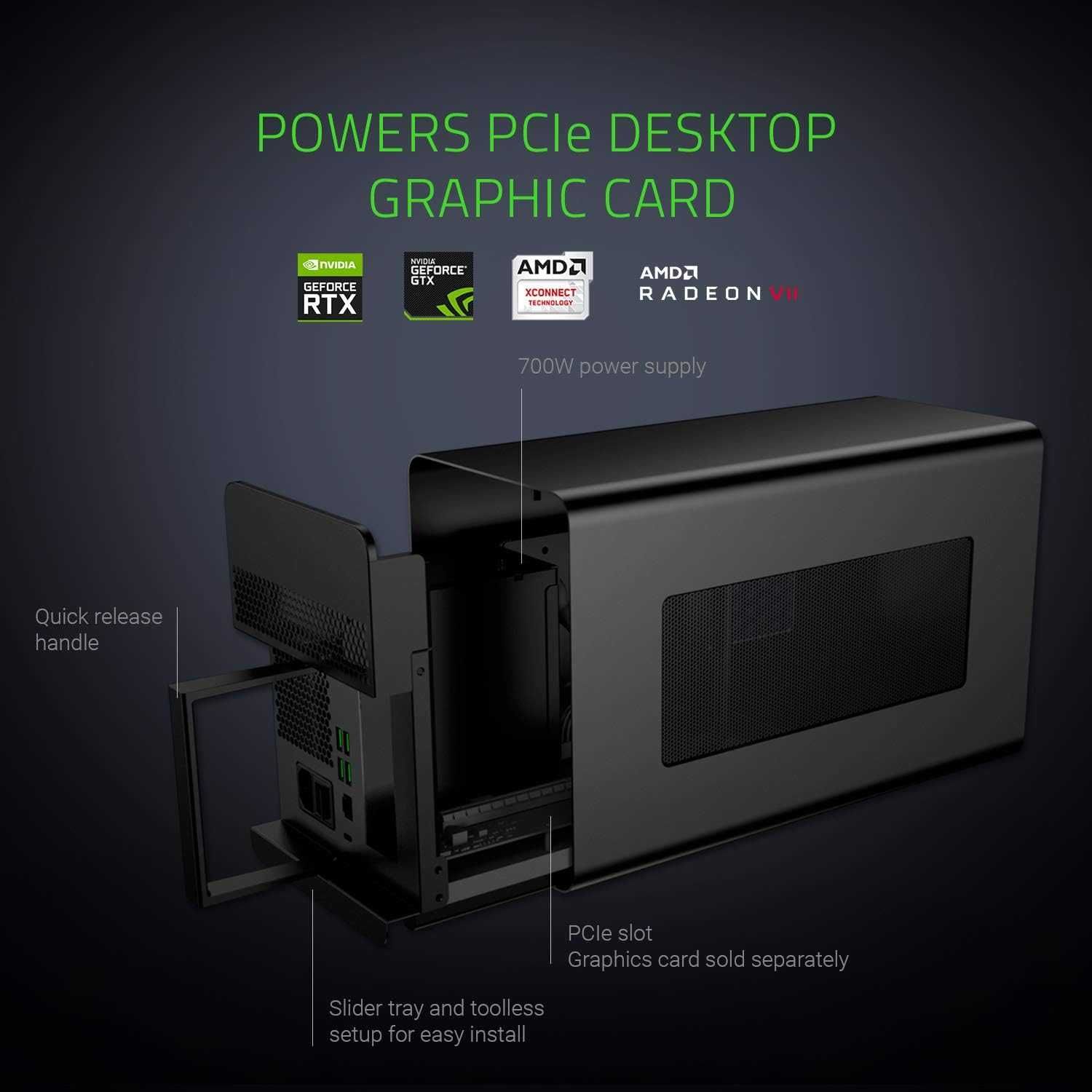 Razer Core X Chroma бокс для відеокарти eGPU eGFX