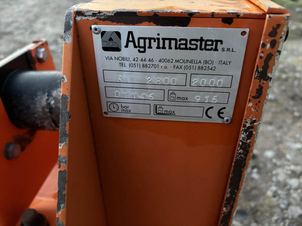 Rozdrabniacz Mulczer/mulczarka młotkowy przód/tył Agrimaster RV 2800