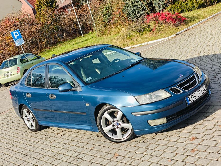Saab 9-3 1.9d 150KM * Nawigacja GPS * Skóra * Aluski * Piękny Kolor * FullOpcja