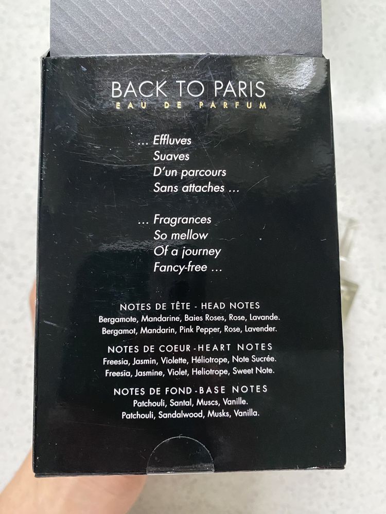 Perfumy Eisenberg Paris Back to Paris 50 ml EDP