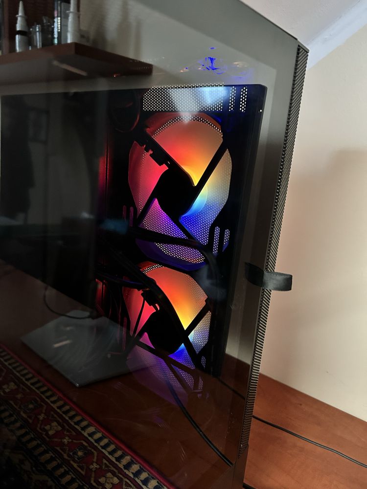 Komputer gamingowy + monitor 27”cali