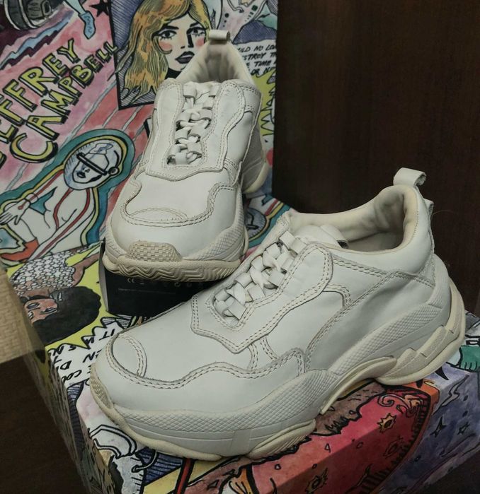 Продам кроссовки женские, Jeffrey Campbell, кожаные