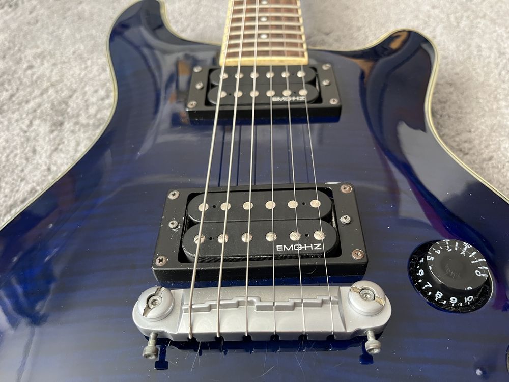 Gitara VIG Spirit Deep Blue Transparent