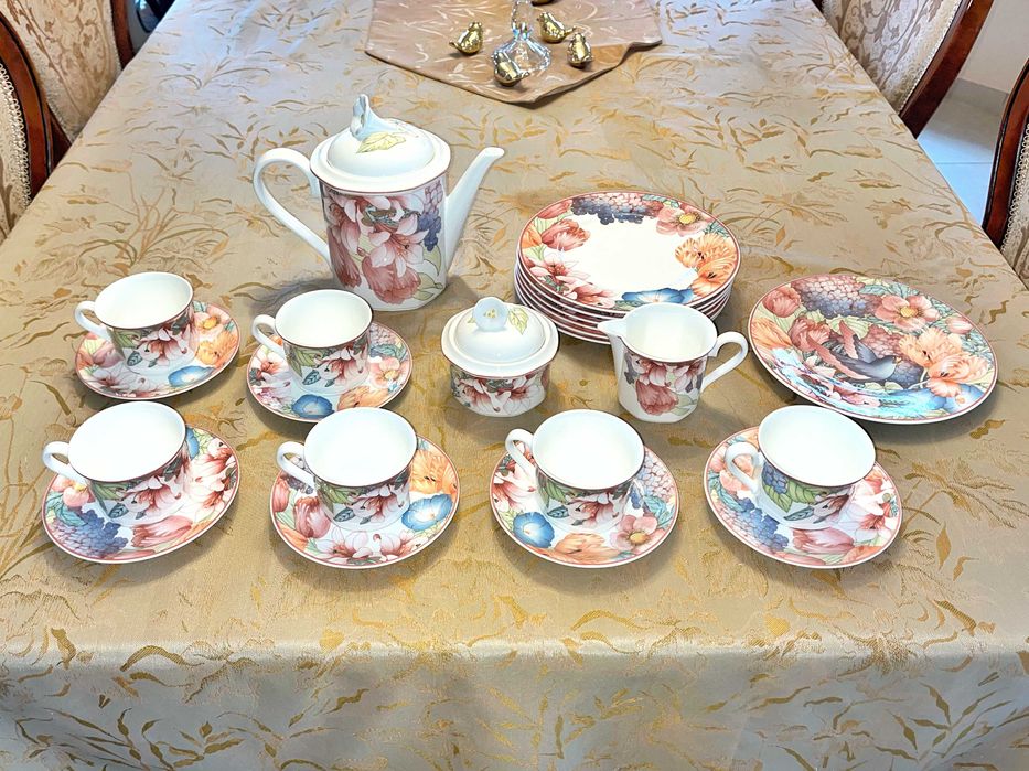 Serwis kawowy herbaciany Villeroy & Boch Gallo Design Corolla