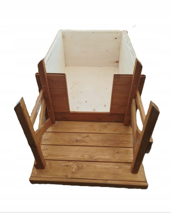 Buda dla psa XXL z przesionkiem