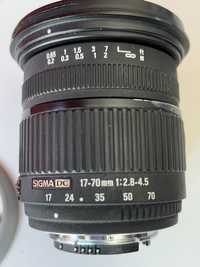 Lente Sigma 17:70 2.8 para Nikon