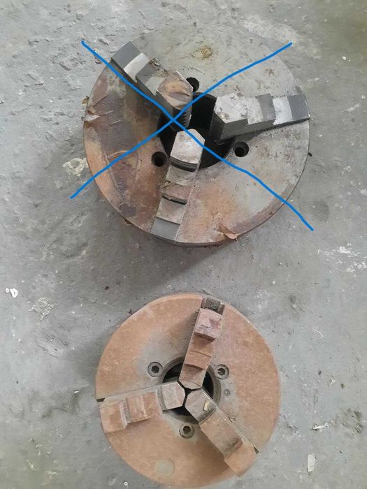 Патрон 3ех кулачковий для токарного верстата діаметр 200мм