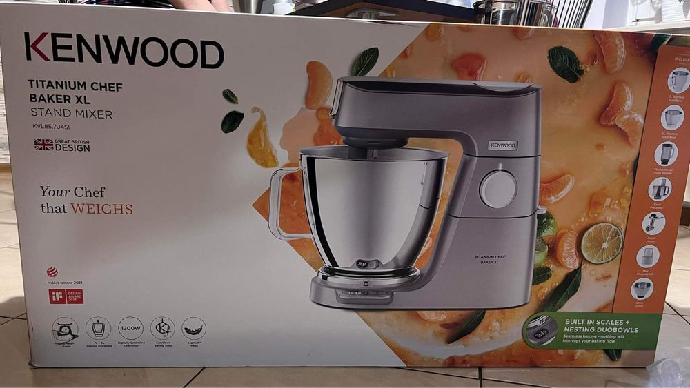 Kenwood Titanium Chef Baker XL KVL85.124SI