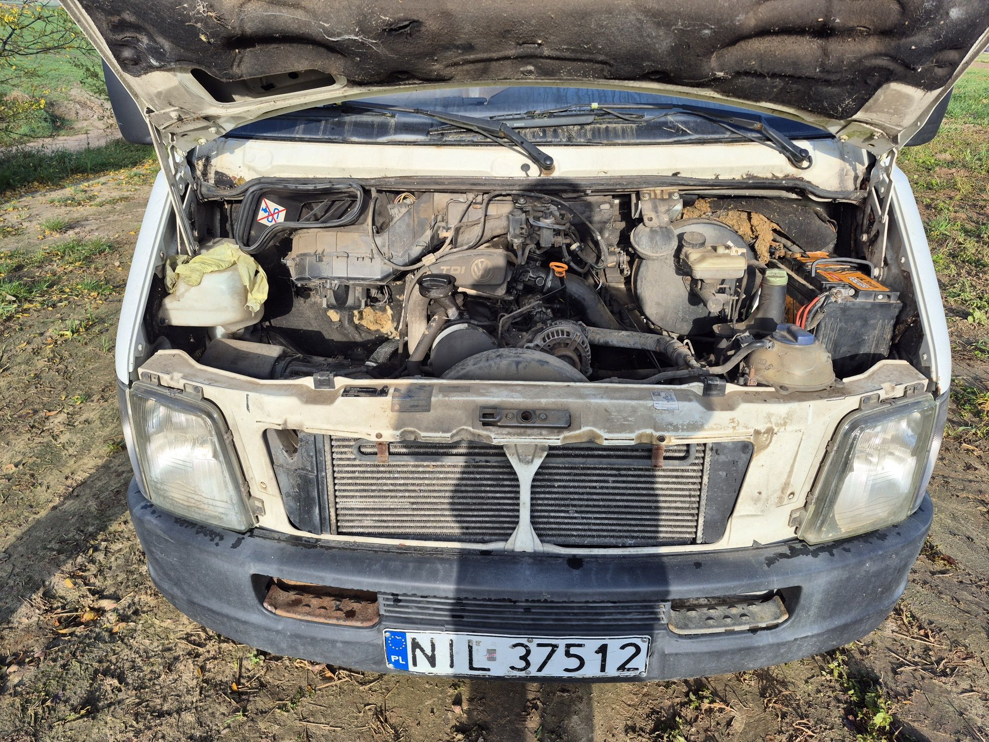 Części vw lt 35 2.5 tdi 109km silnik avr anj skrzynia most