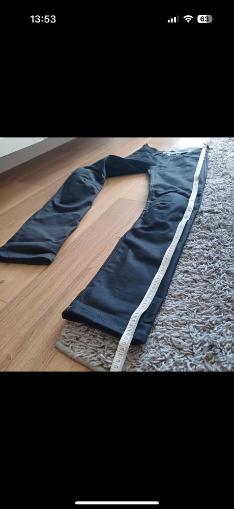 Nowe BMW jeansy motocyklowe 27/32 damskie komplet protectorów