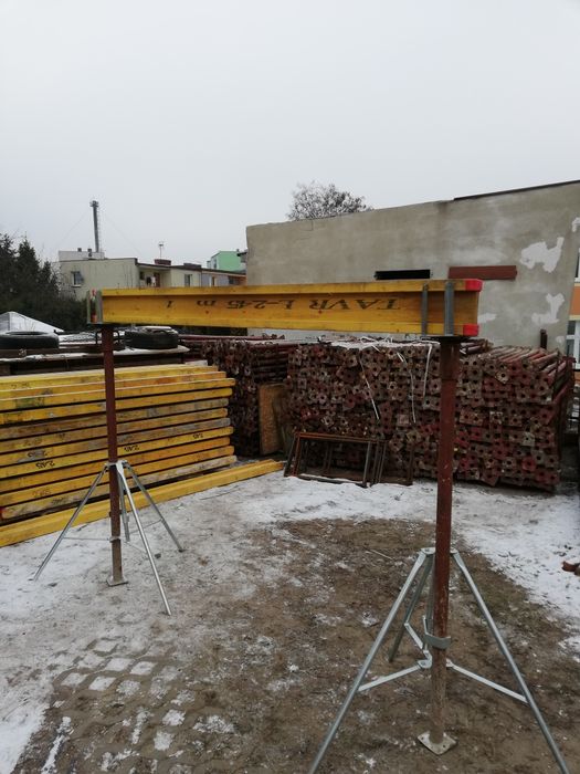 Wynajem stemple metalowe budowlane 20gr/dzień