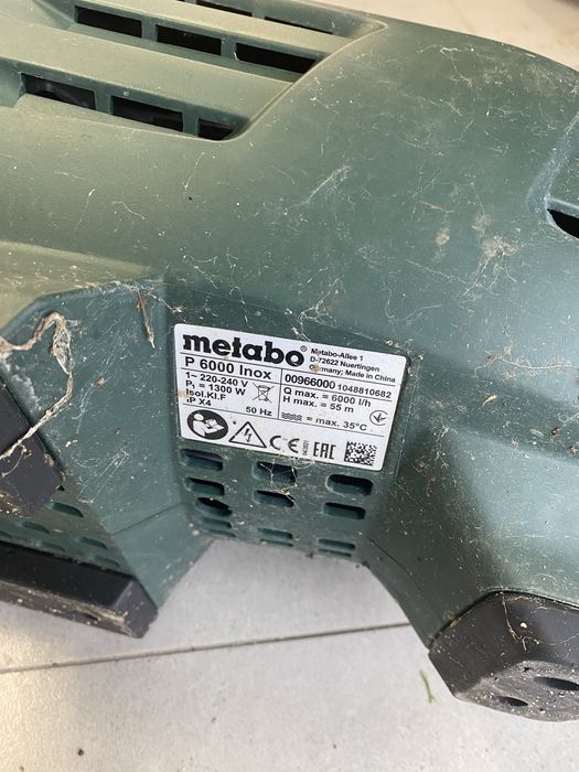 Pompa METABO P 600 Inox