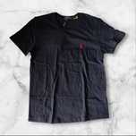 Czarna koszulka męska Ralph Lauren casual basic premium streetwear M