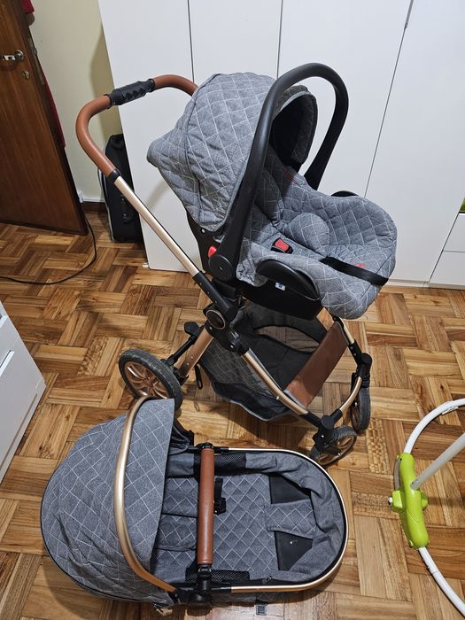Carrinho de bebé 3 em 1