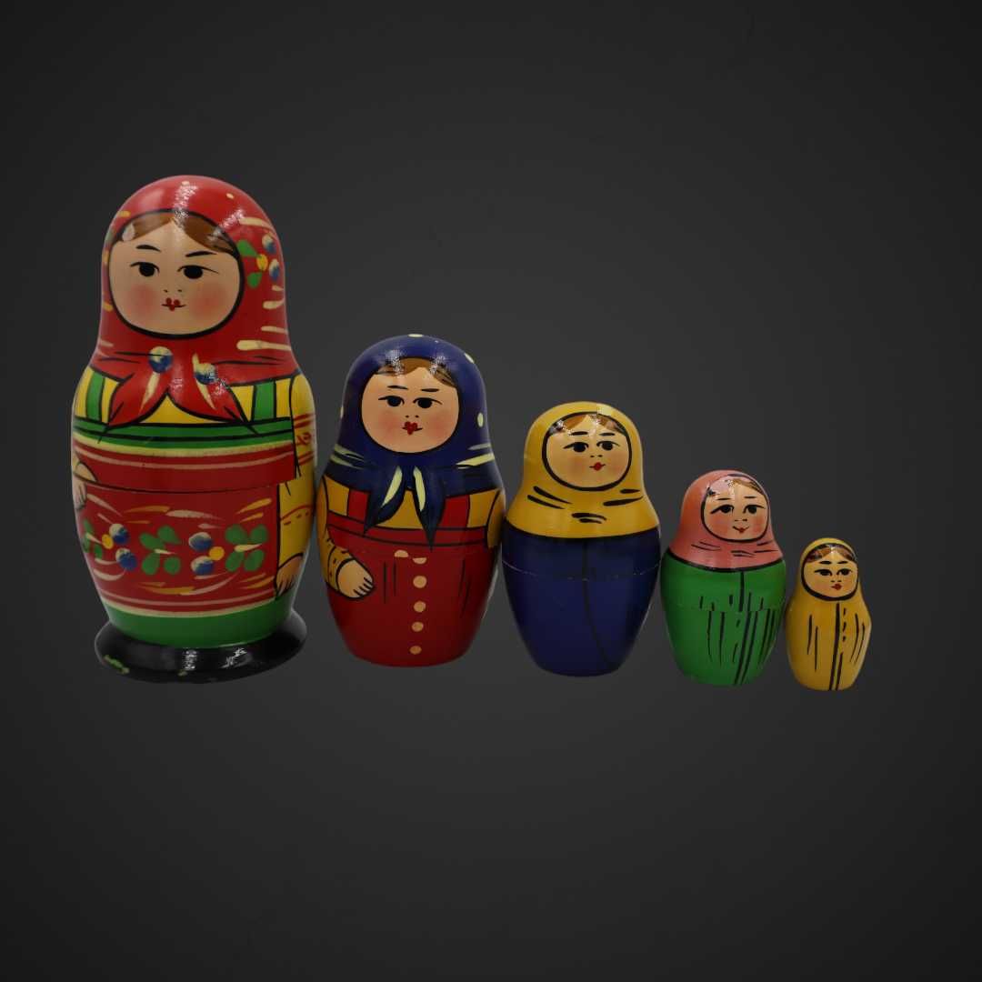Matrioszka drewniana malowana B41/100870