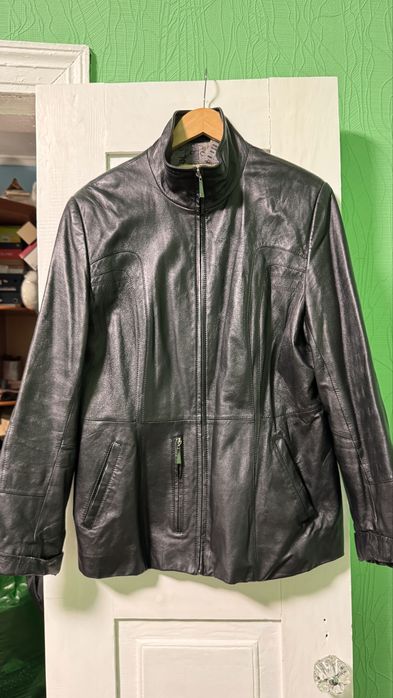 Піджак з натуральноі шкіри, розмір L