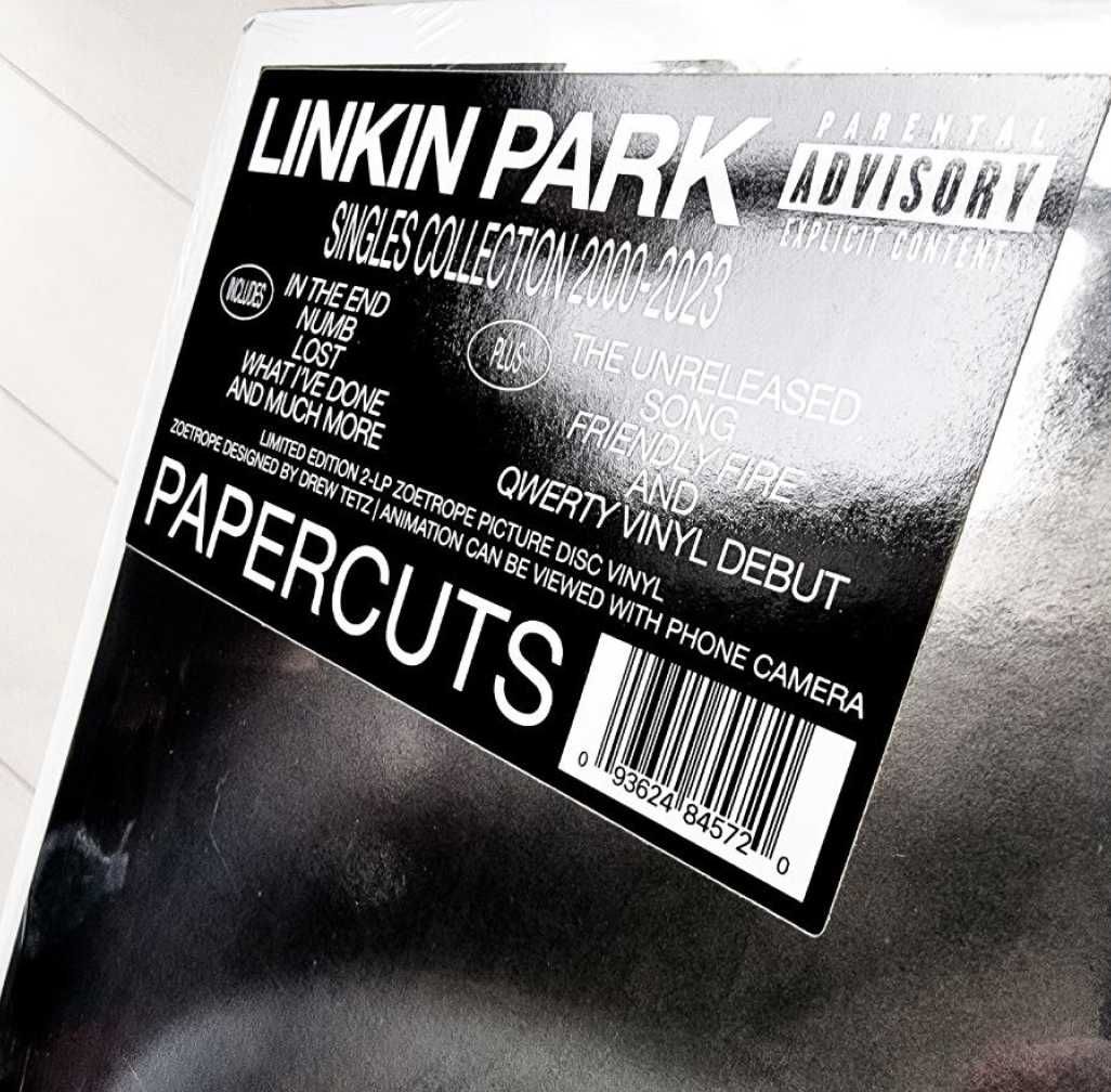 ОСТАННЯ! Zoetrope LIMITED. 2LP платівки Linkin Park - Papercuts.
