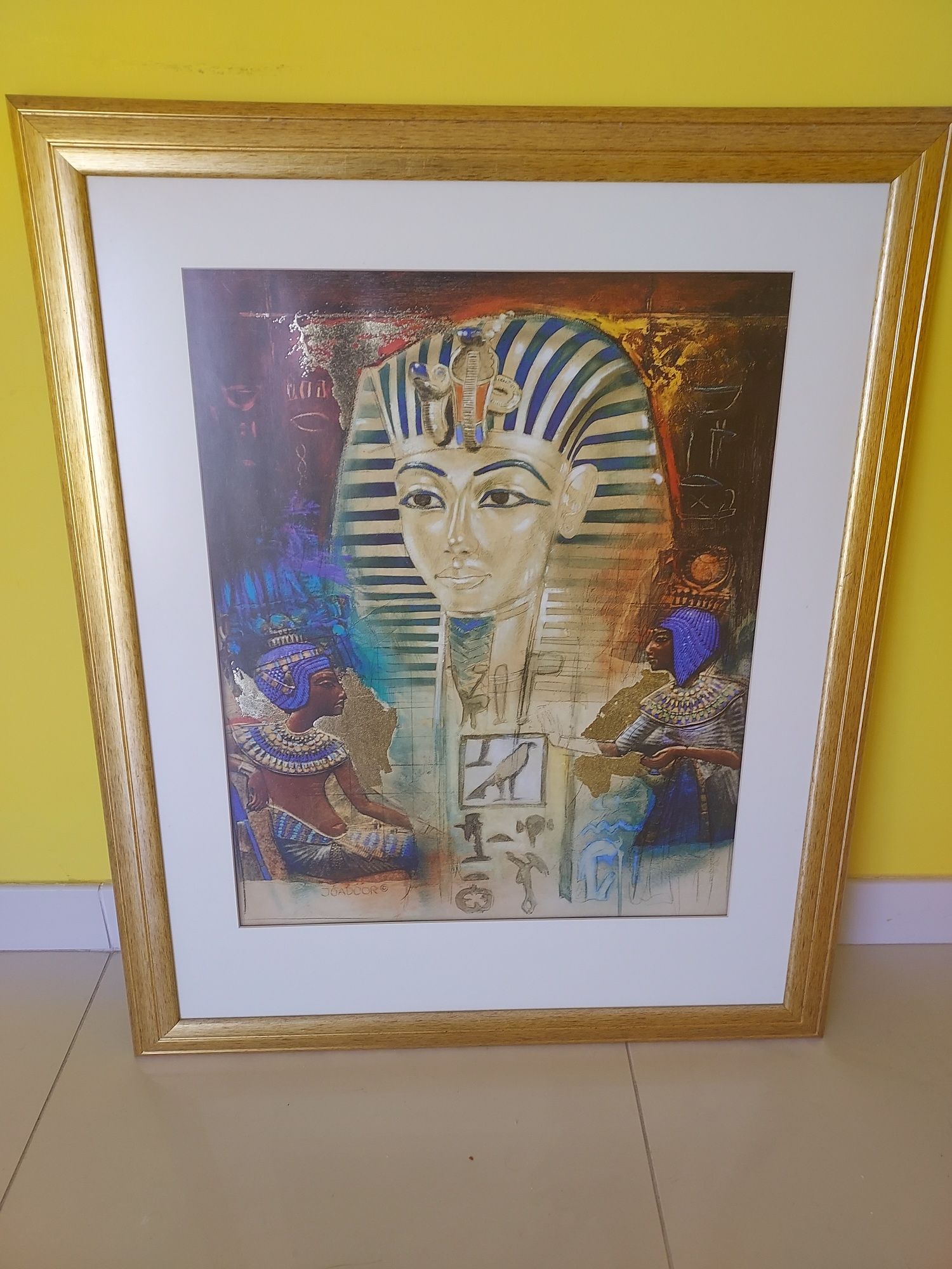 Quadro Egipto Cleópatra
