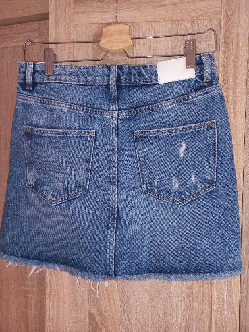 Spódnica mini jeans