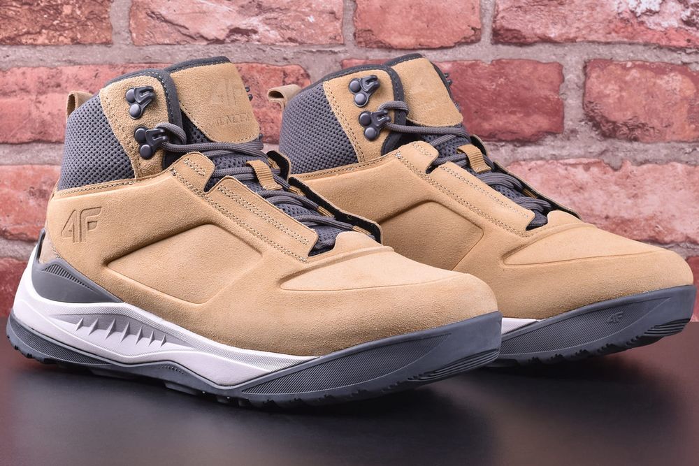 Buty Męskie Zimowe 4F Tundra skórzane -83 - 43 [WYSYŁKA 24H]