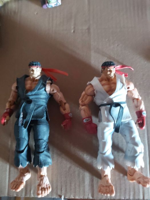 figuras ryu street fighter duas versoes neka