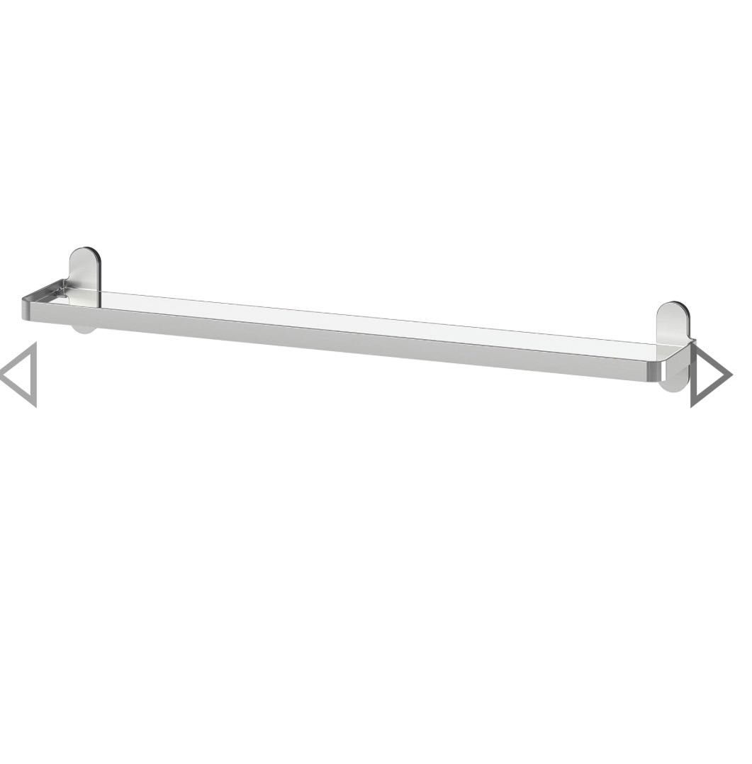 Стеклянная полка Ikea Brogrund новая