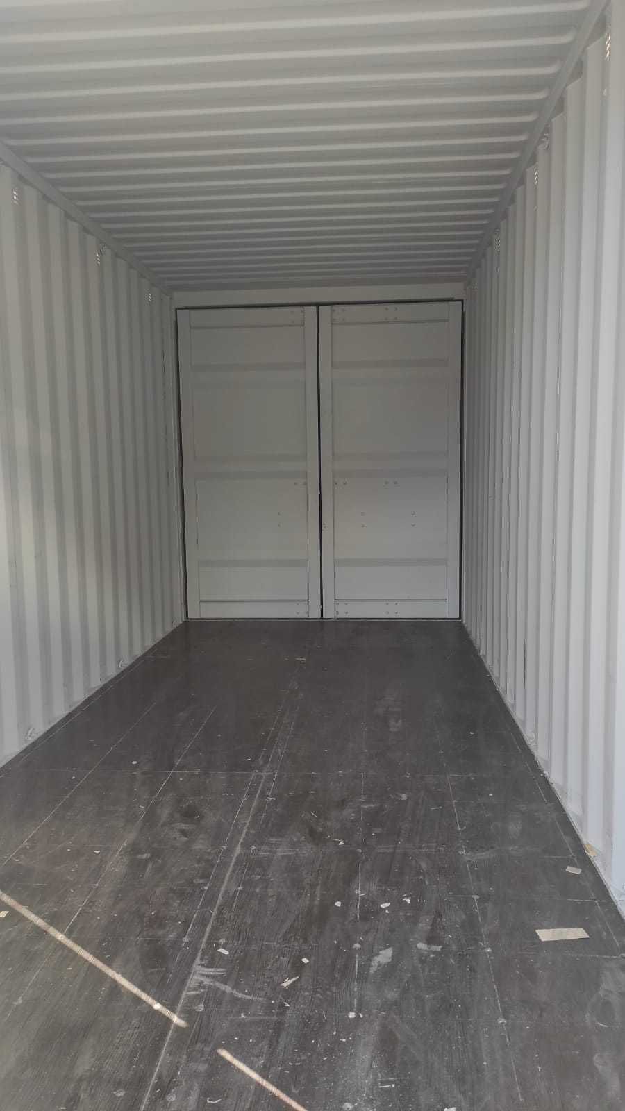 Kontener morski magazynowy 20 DC Double Door OneWay | 2 pary wrót