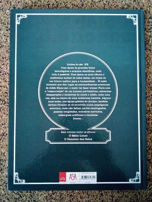 BD - Adèle Blanc-Sec volume 2 (álbum duplo)