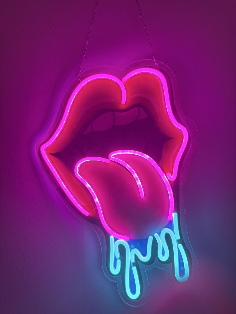 NEON/LED rolling stones