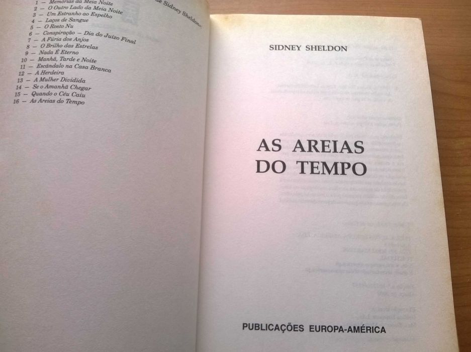 As Areias do Tempo - Sidney Sheldon