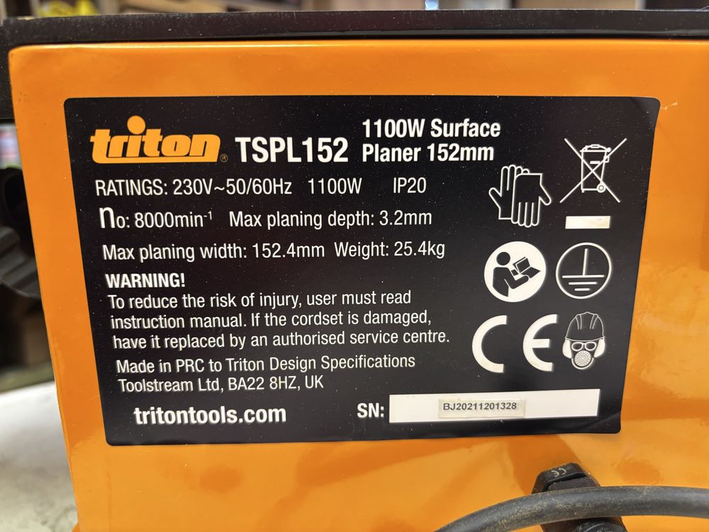 Triton TSPL 152 strugarka