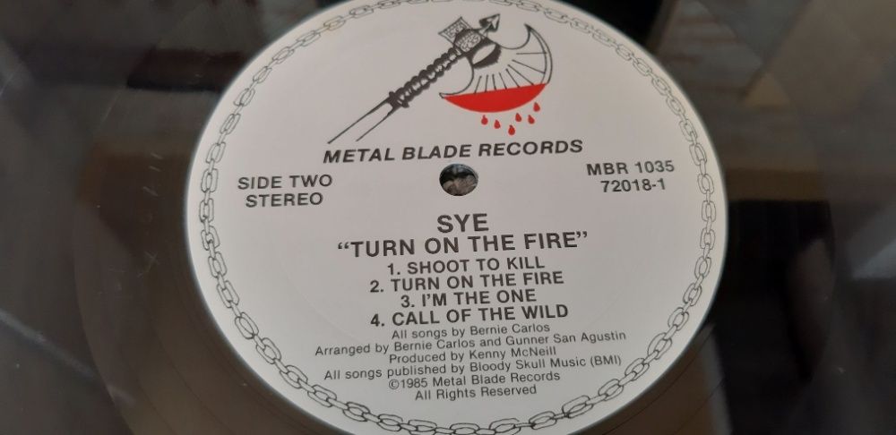 SYE-Turn on The Fire 1985 metal blade