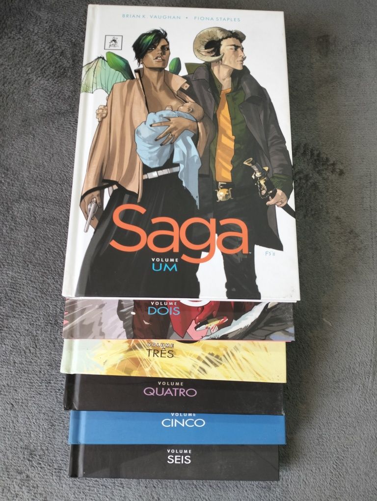 SAGA Volume 1 a 6 da coleção