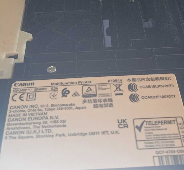 Drukarka Canon Pixma TR4650 WIFI,KOLOR