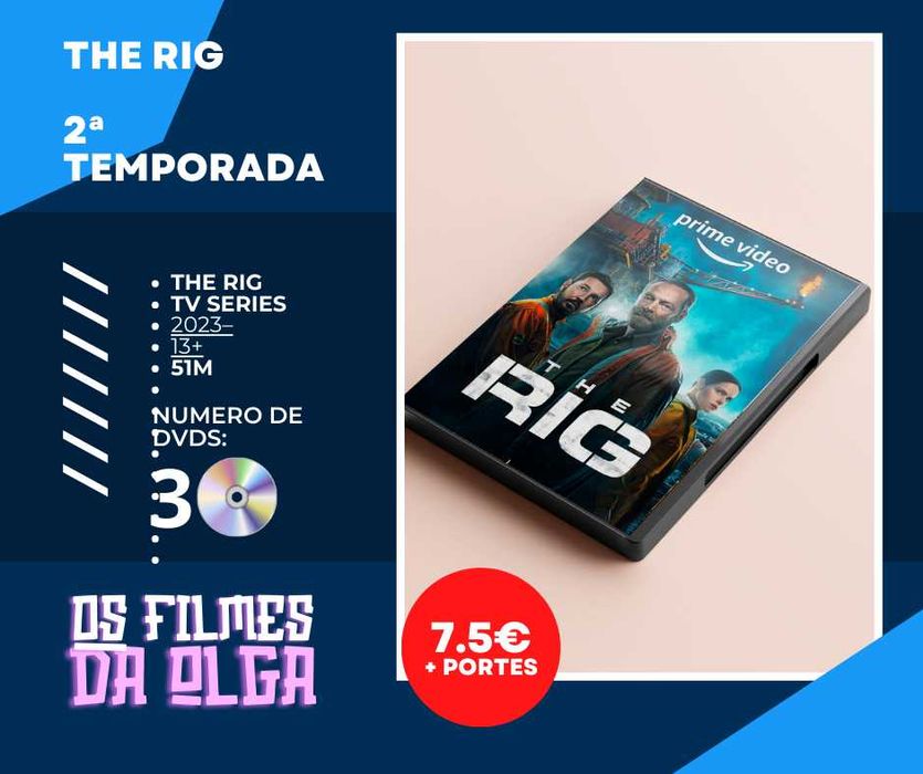 DVDs da Série Completa "The Rig"