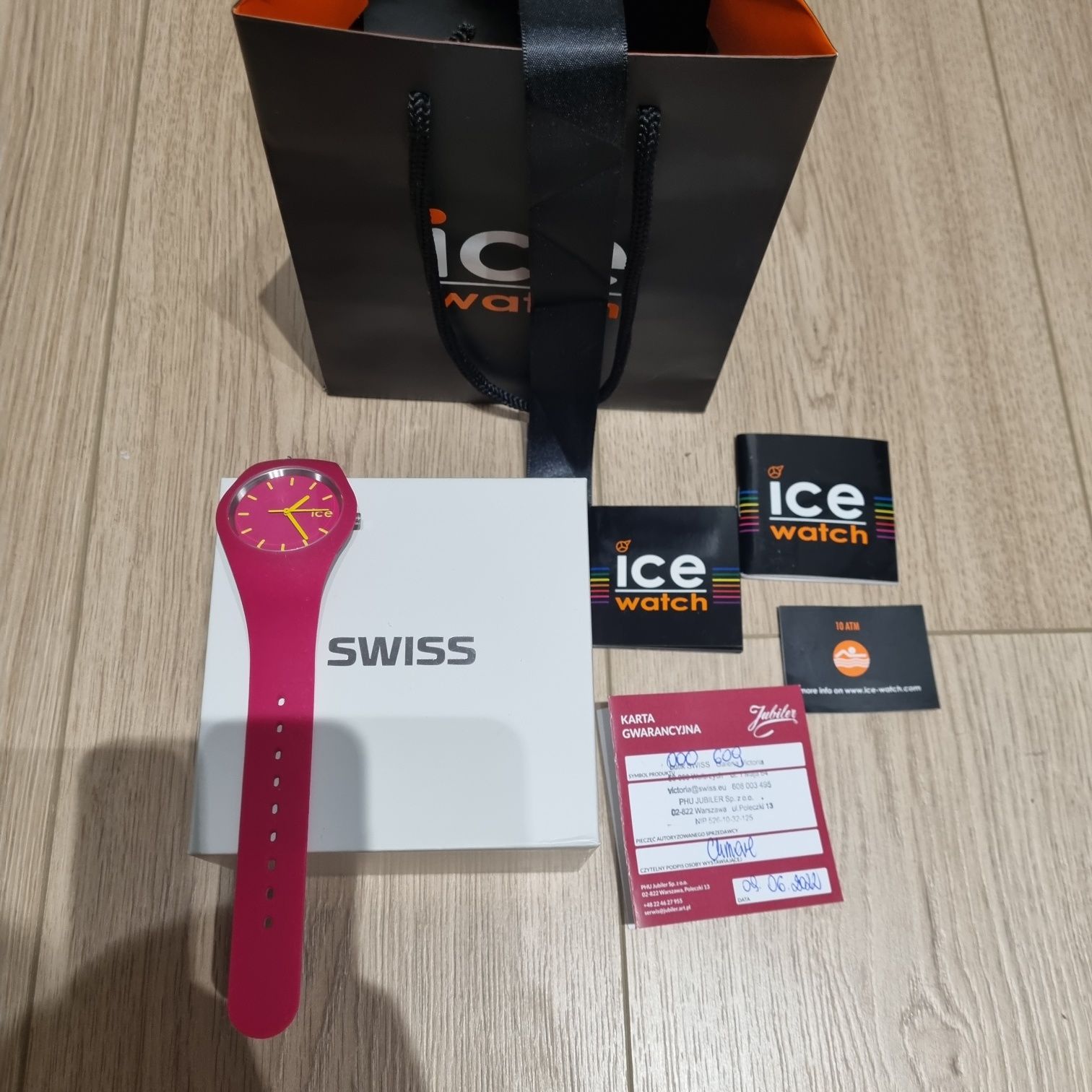 Nowy zegarek Ice watch na gwarancji