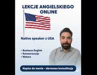 Online English with a Native Speaker | Angielski z Native Speakerem