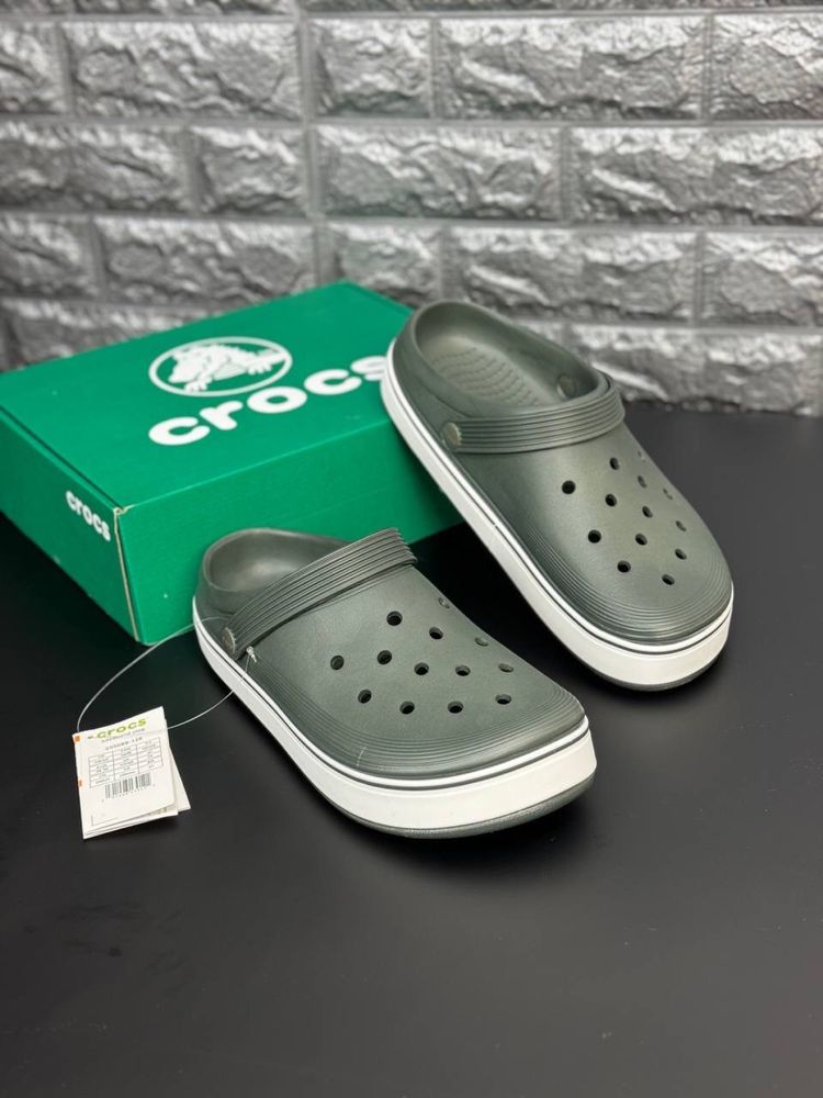 Мужские шлепанцы Crocs Шлепки сланцы тапочки кросы сабо Топ продаж!