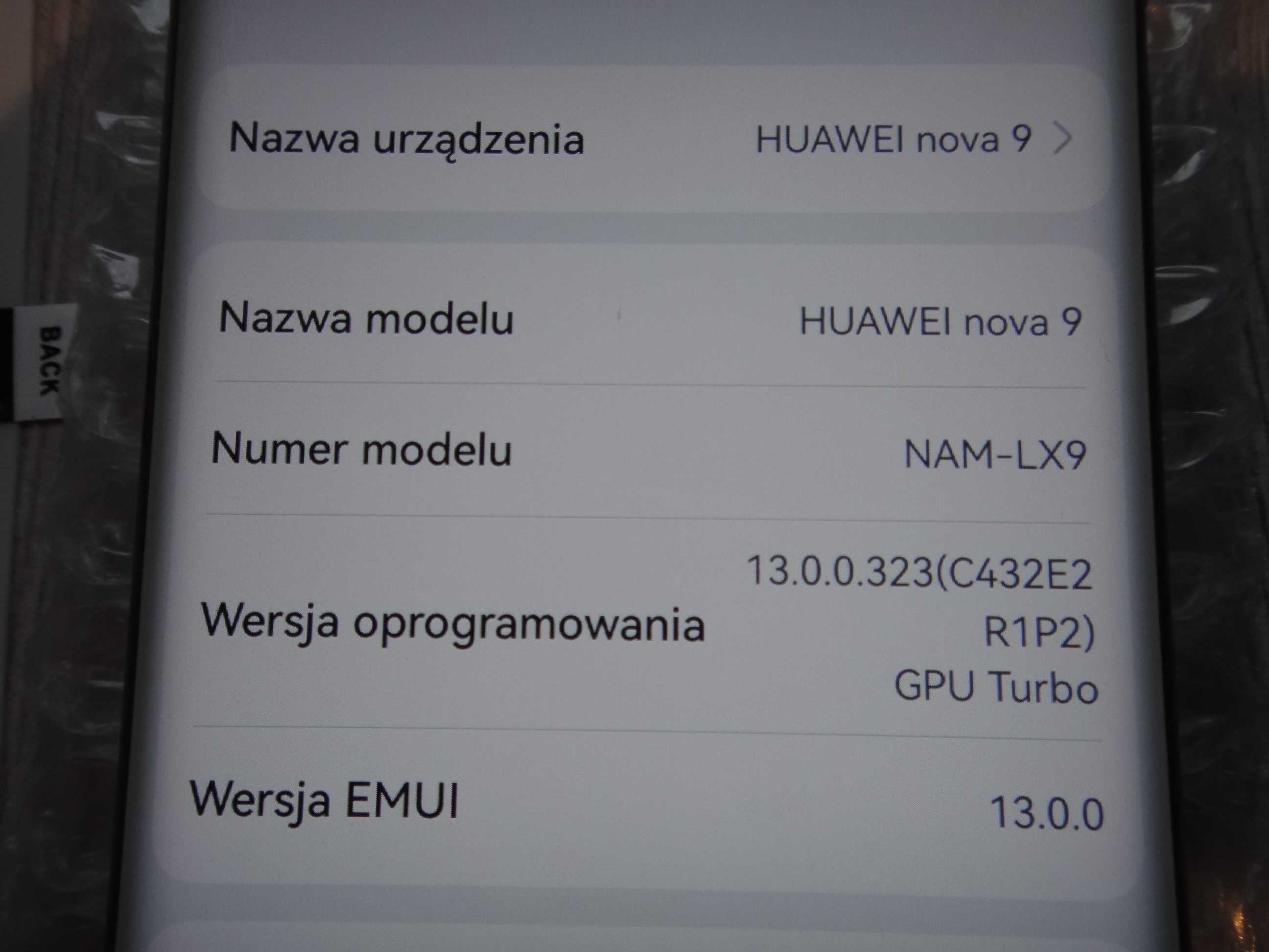 HUAWEI Nova 9 NAM-LX9  128/8Gb.