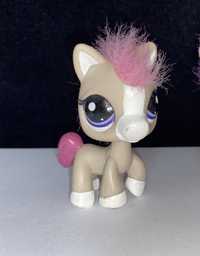 LPS Littlest Pet Shop figurka koń z miękką grzywą