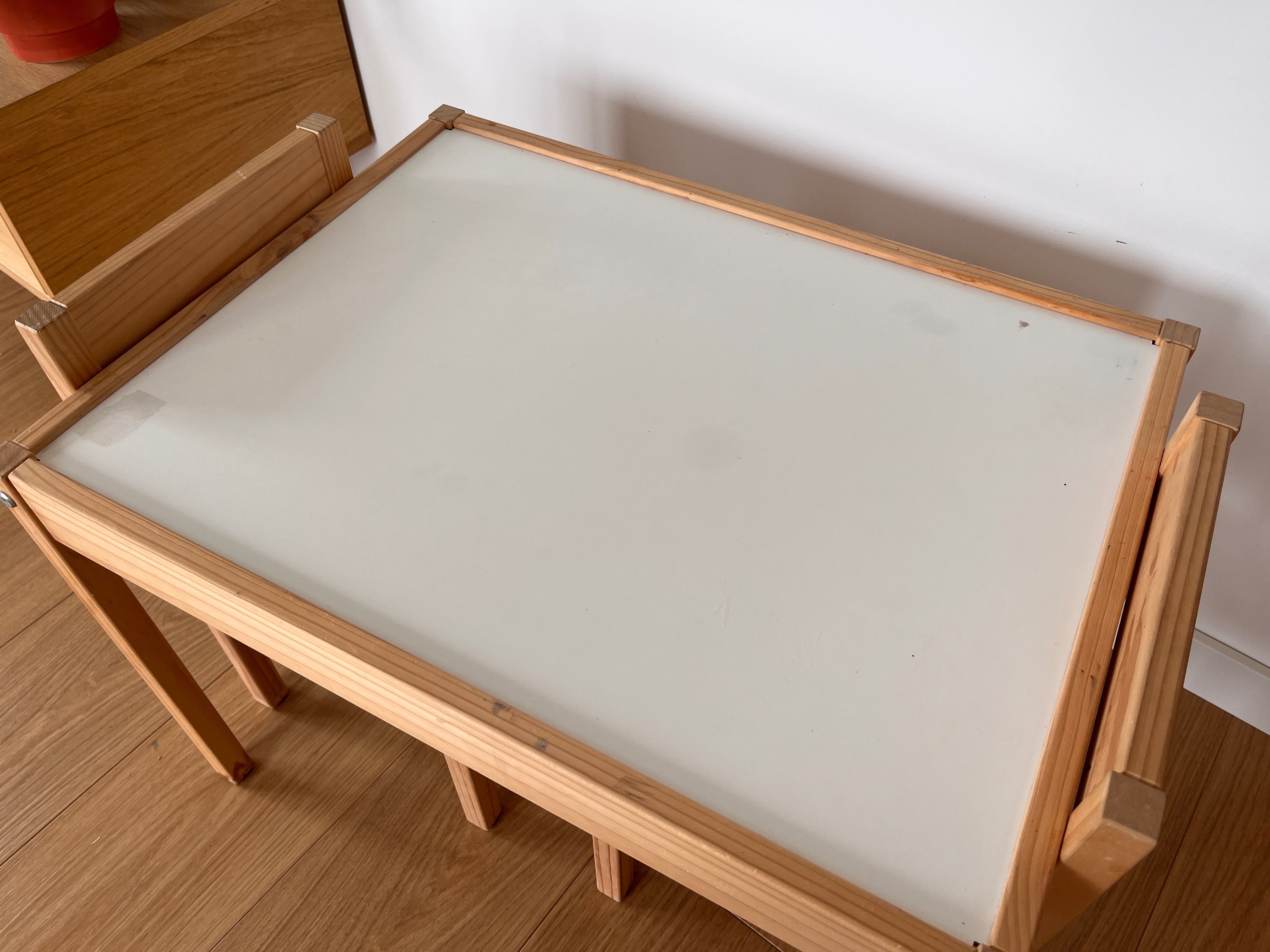 IKEA Stolik dla dzieci z 2 krzesłami LÄTT
