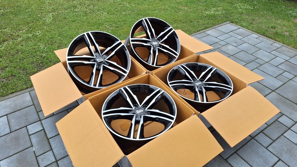 Nowe Alufelgi 5x112 R18 Audi A3 A4 A5 A6 A7 Q3 Q5 Vw Passat B7 B8 Arte